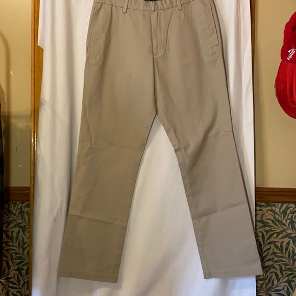 Men's cream chino pants - Picture 6 of 9